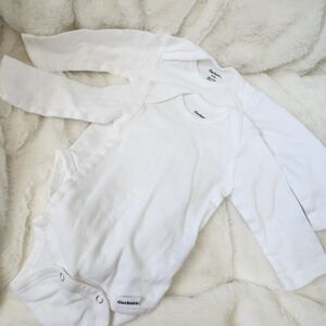 Gerber Soft White Baby Onesies